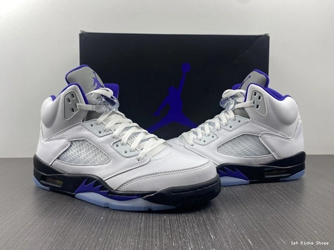 1st Kicks 5 Retro DD0587- Dark Jordan Upgraded Concord 4005 1029